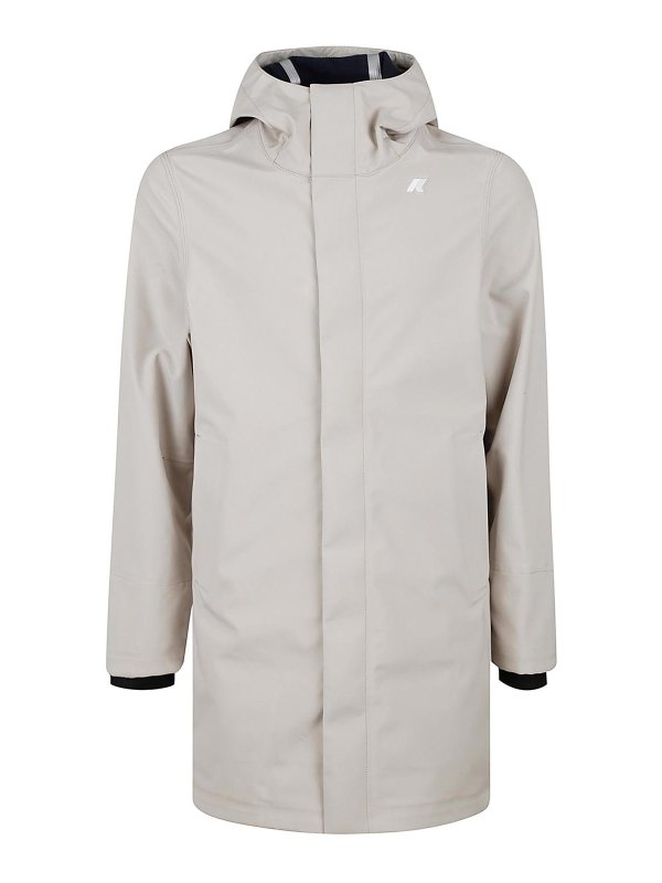 K-WAY: casual jackets - Coat Beige