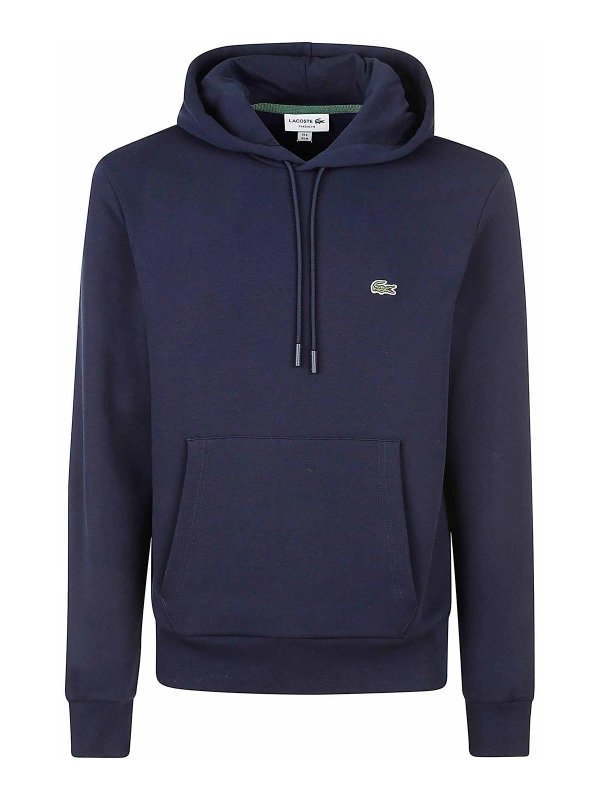 LACOSTE: Sweatshirts & Sweaters - Sweater  Blue