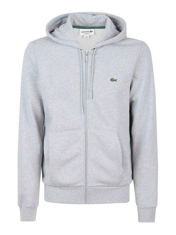 LACOSTE: スウェット＆セーター - スウェットシャツ/セーター - グレー