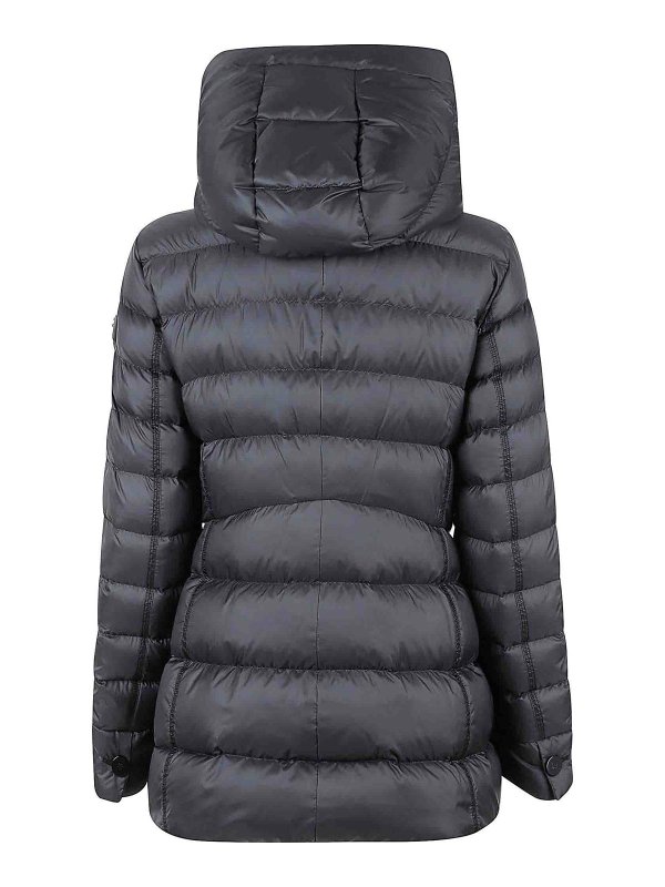 PEUTEREY: knee length coats online - Coat Grey