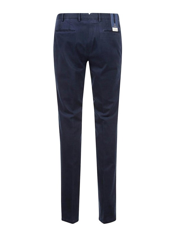 SANTANIELLO: casual trousers online - Trousers Blue