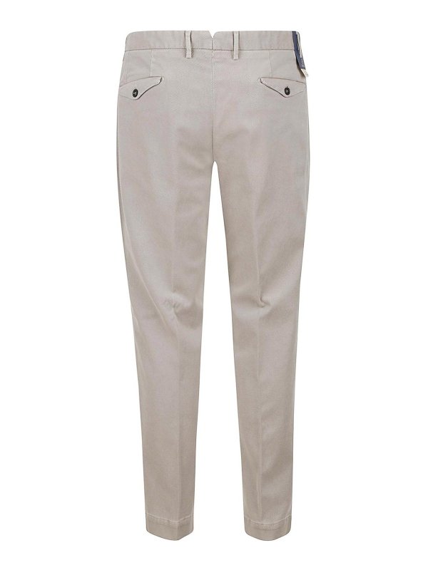 SANTANIELLO: casual trousers online - Trousers Beige