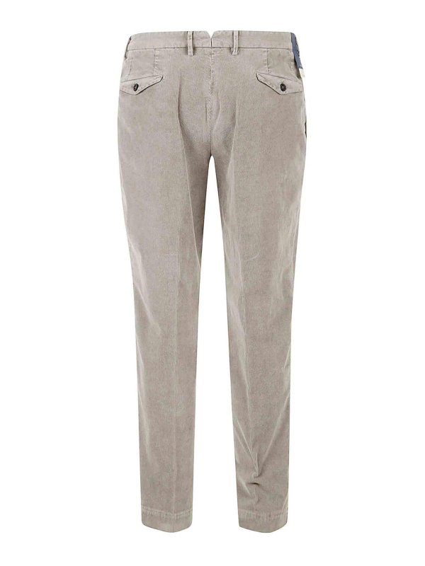 SANTANIELLO: casual trousers online - Trousers Beige