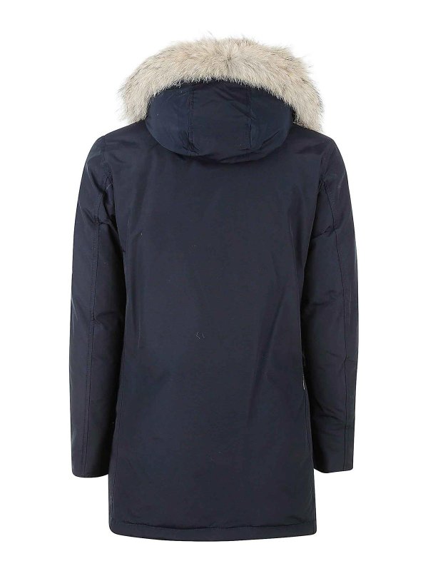 WOOLRICH: ニーレングスコート online - 膝丈コート - ブルー