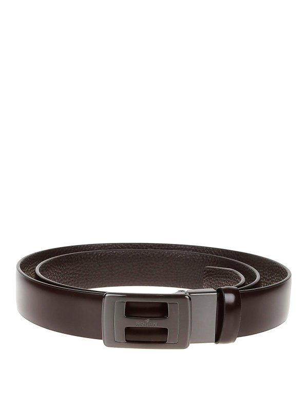 HOGAN: cinture - Cintura marrone