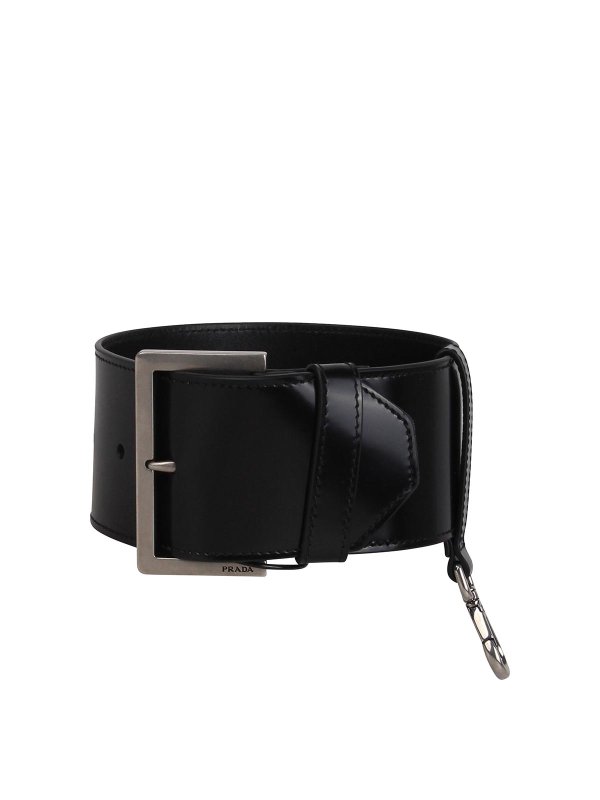 PRADA: Bracelets & Bangles - Leather wrist strap