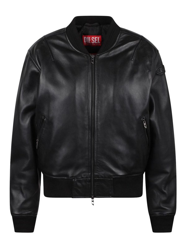 Diesel ボンバージャケット - 黒|A145640HJAC9XX | THEBS