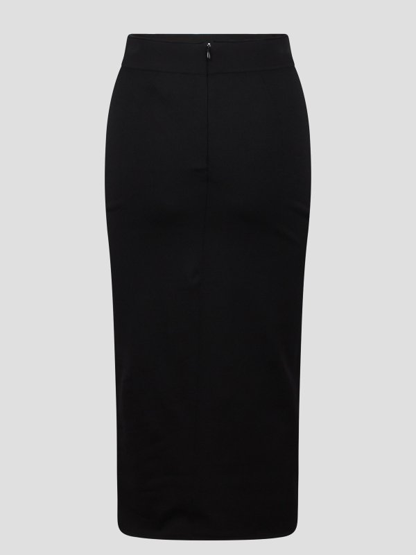 DOLCE & GABBANA: ニーレングススカート＆ミディ丈 online - 膝丈/ミディスカート - 黒