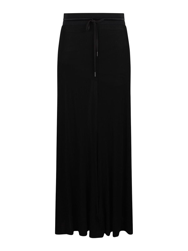 HELMUT LANG: Knee length skirts & Midi - Hosiery Maxi Skirt