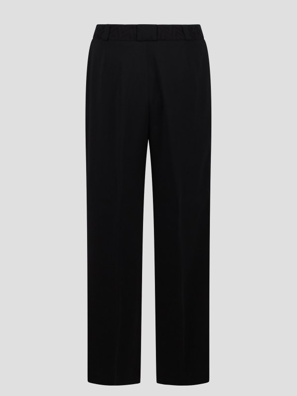 MISSONI: casual trousers online - Trousers With Pleated Details