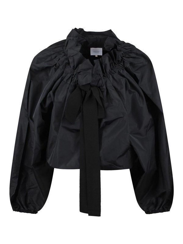 PATOU: Blouses - Blouse - Noir