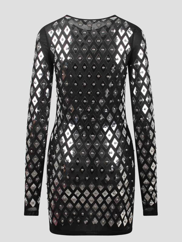 RABANNE: Cocktailkleider online - Kurzes Kleid - Schwarz