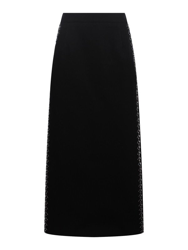 PACO RABANNE: gonne al ginocchio  e longuette - Gonna Midi Con Strass