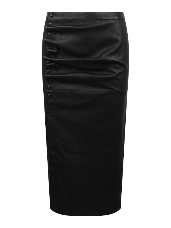 PACO RABANNE: Knielange und Midi Röcke - Midirock - Schwarz