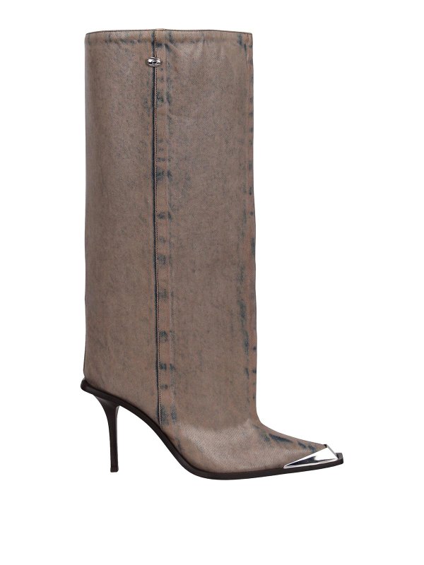 DIESEL: Botas - Botas - Gris