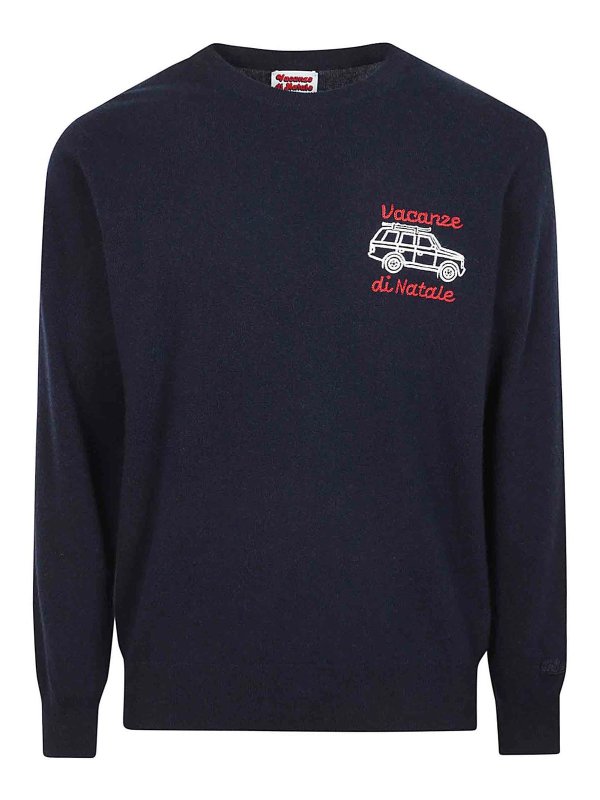 MC2 SAINT BARTH: ボートネック - ボートネック - ブルー