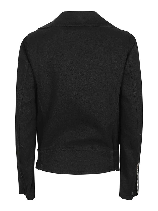 YOHJI YAMAMOTO: casual jackets online - Ka Biker Jk