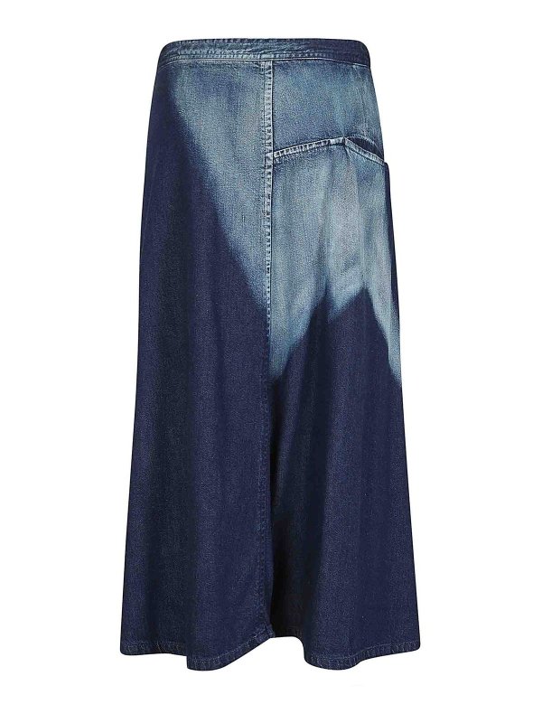 YOHJI YAMAMOTO: gonne al ginocchio  e longuette online - O Triangle Gusset