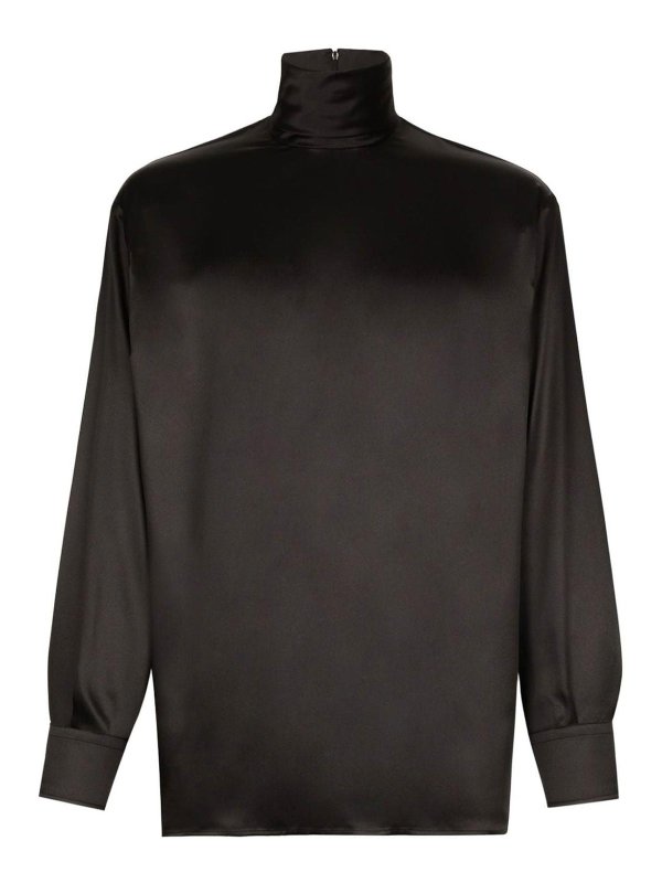 DOLCE & GABBANA: T-shirts - T-Shirt - Schwarz