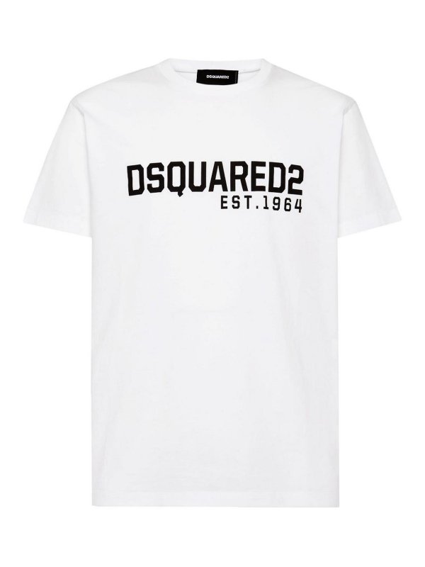 DSQUARED2: T-shirts - T-Shirt - Blanc