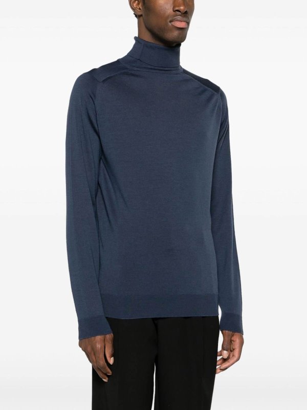 Blue sweater shop online: JOHN SMEDLEY