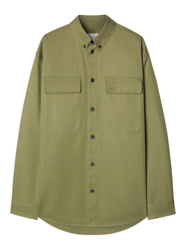 OFF-WHITE: Hemden - Hemd - Schwarz