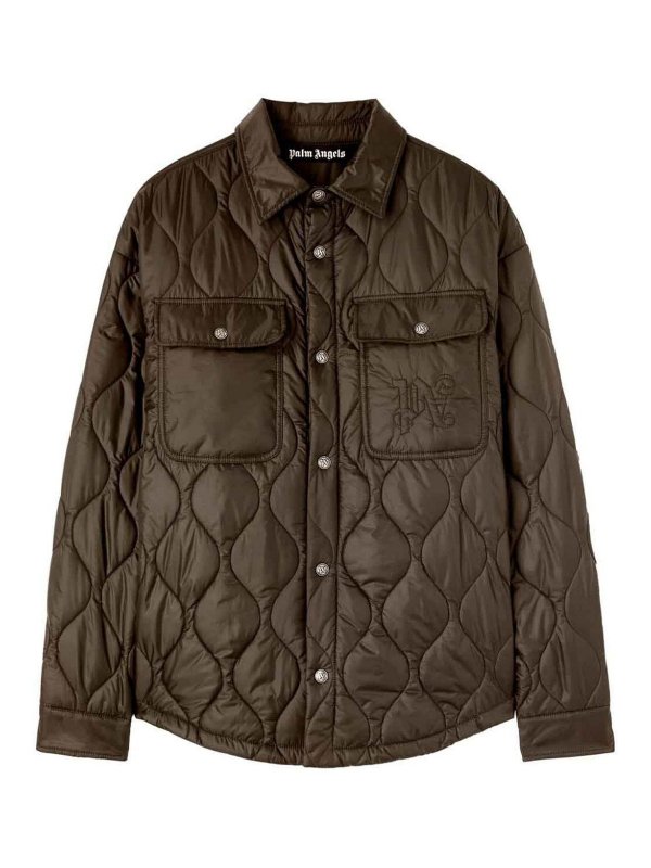 Palm Angels: Chemises - Chemise - Vert