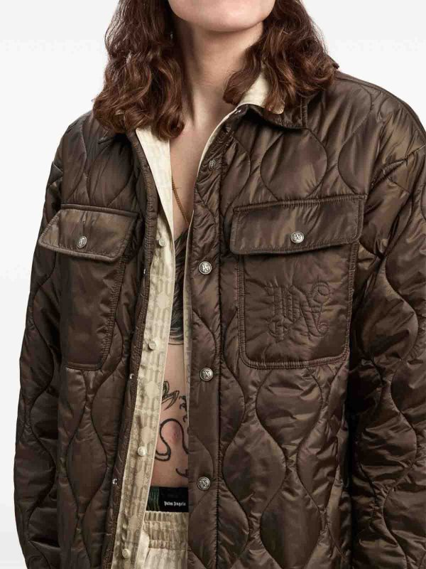 The Best Shops Palm Angels: Chemises - Chemise - Vert