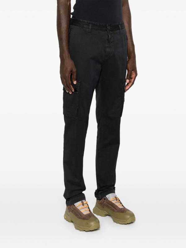 Pantalón Casual - Negro shop online: STONE ISLAND