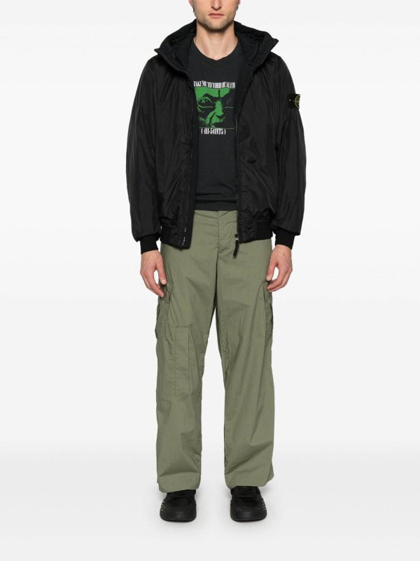 Cape - Schwarz shop online: STONE ISLAND