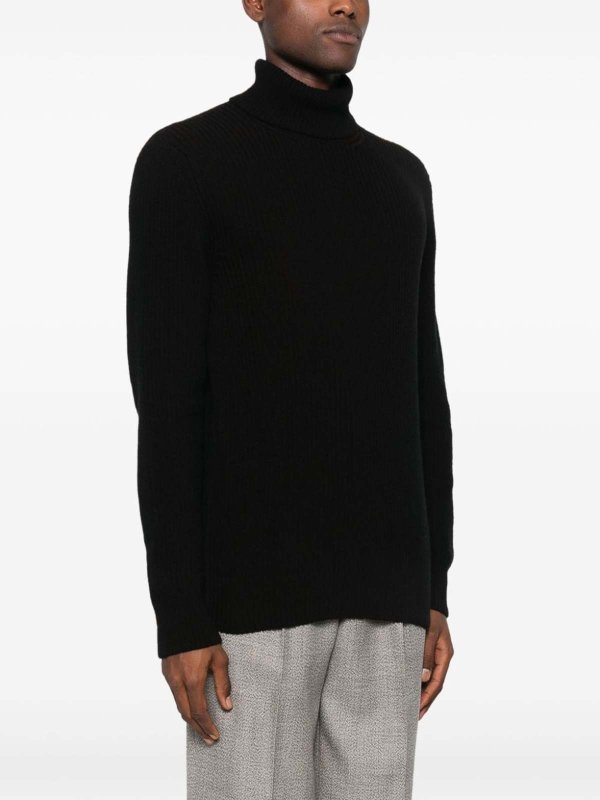 TAGLIATORE: crew necks online - Sweater Black