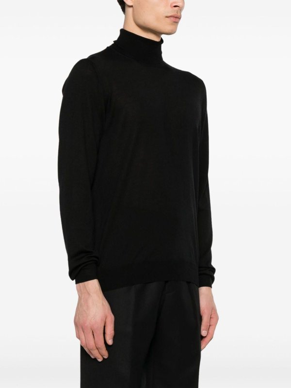 TAGLIATORE: Pull col rond online - Pull Col Rond - Noir