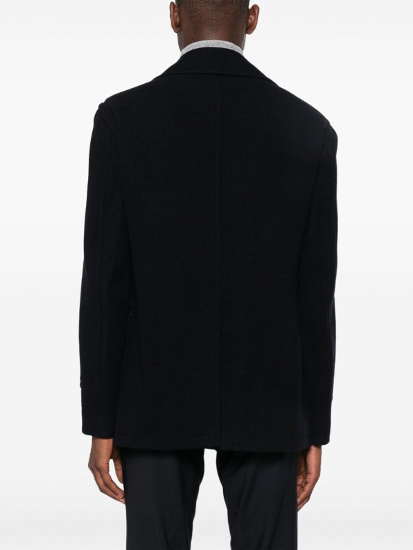 TAGLIATORE: ショートコート online - ケープ/ポンチョ - ブルー