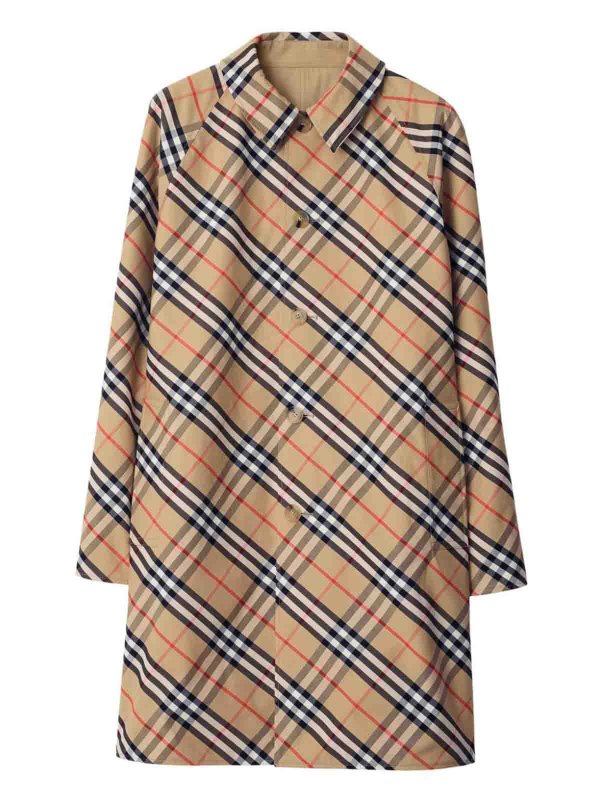 BURBERRY: short coats online - Coat