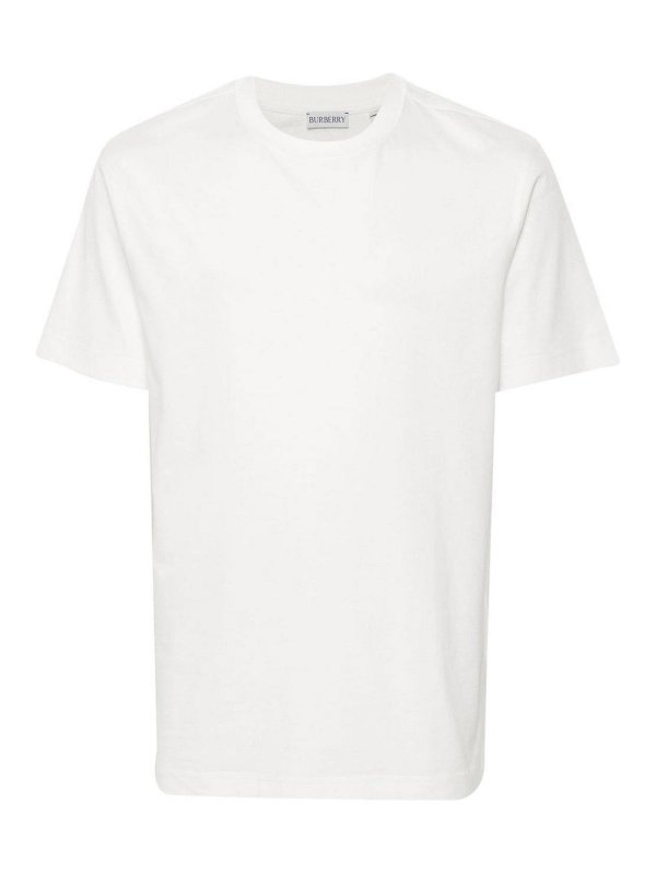 BURBERRY: Camisetas - Camiseta - Blanco