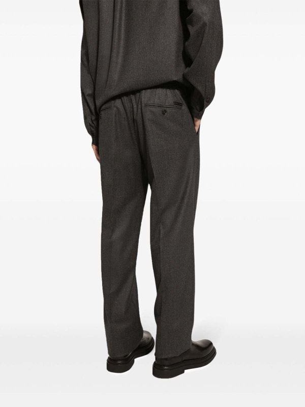 DOLCE & GABBANA: カジュアルトラウザー online - カジュアルパンツ - グレー