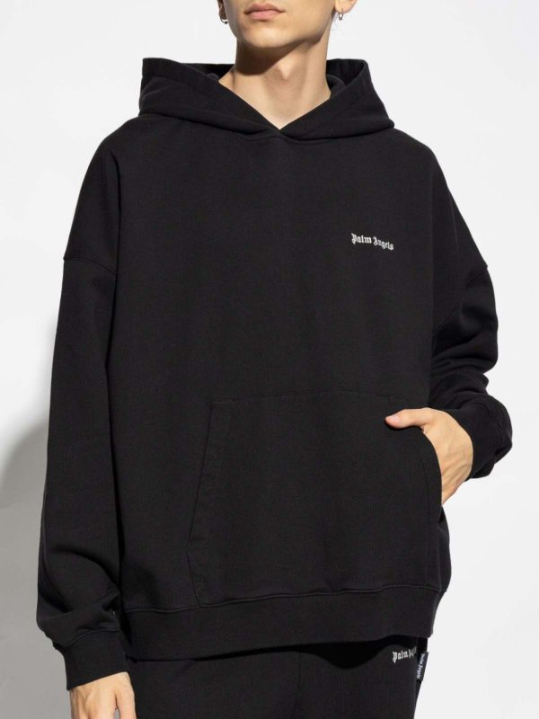 The Best Shops Palm Angels: Sweatshirts & Pulls - Sweat-Shirts - Noir