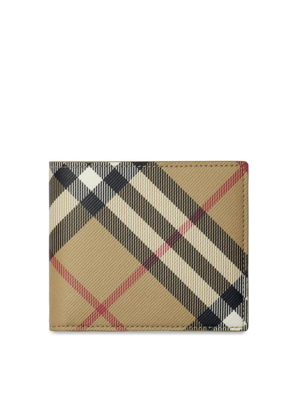 BURBERRY: wallets & purses - Leather wallet