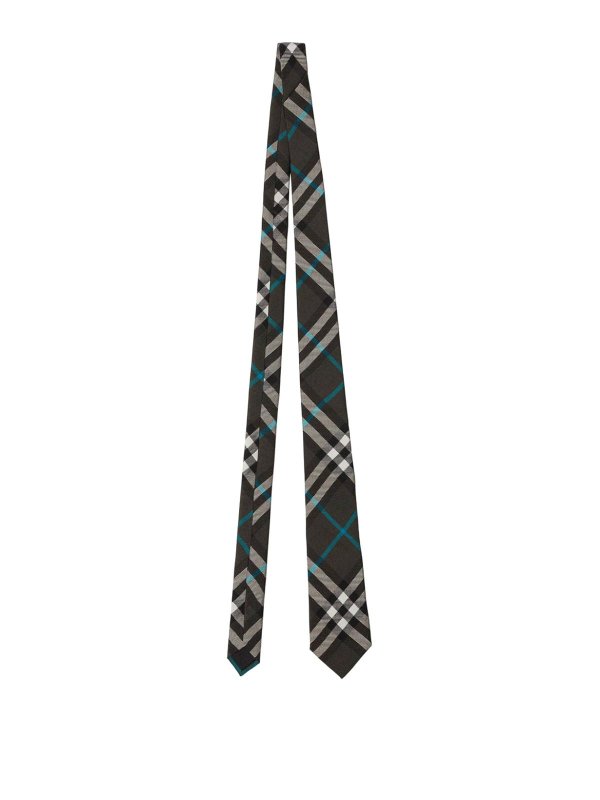 BURBERRY: Corbatas y pajaritas - Corbata - Negro