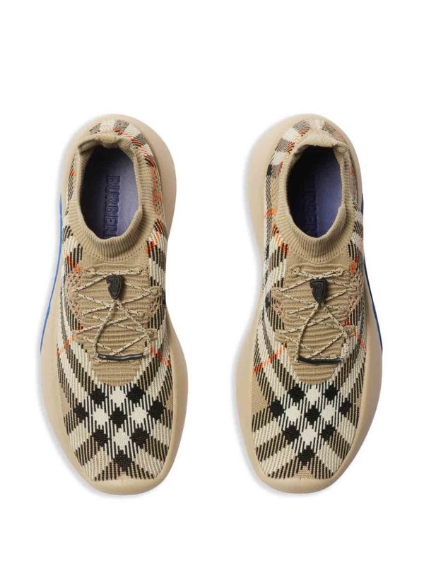 BURBERRY: Chaussures de sport online - Baskets - Noir