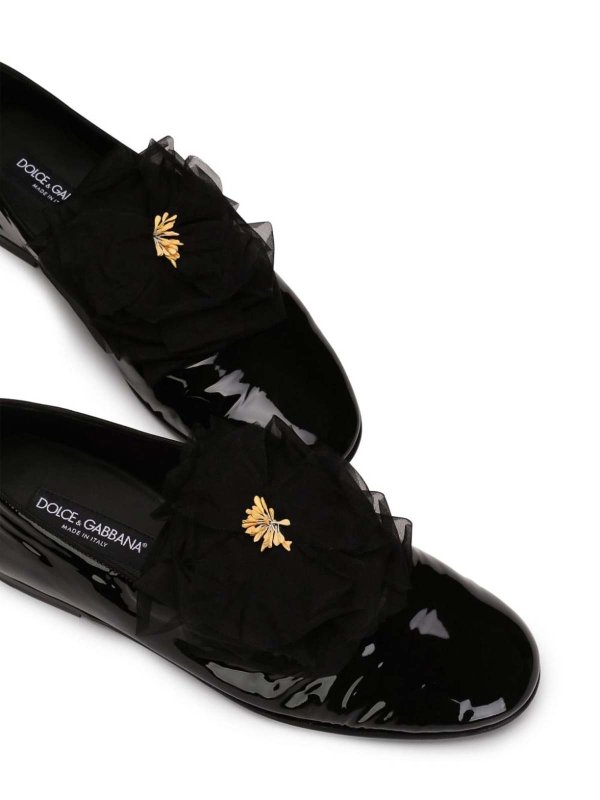 The Best Shops DOLCE & GABBANA: Bailarinas - Bailarinas - Negro