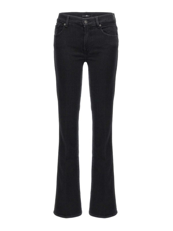 7 FOR ALL MANKIND: jeans bootcut - Jeans slim illusione del sabato sera