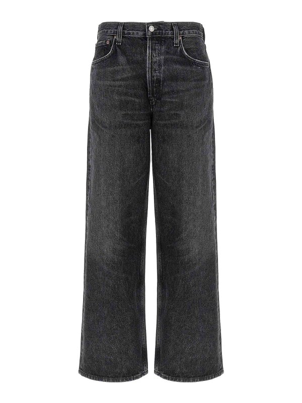 AGOLDE: Jeans évasés - Jean Bootcut - Noir