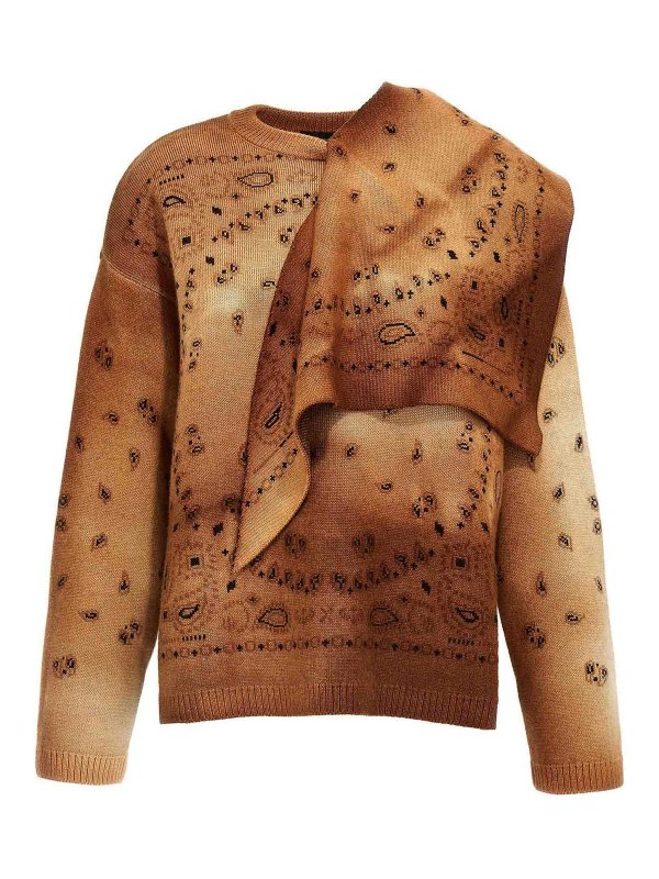 ALANUI: Pull col rond - Pull Col Rond - Bandana