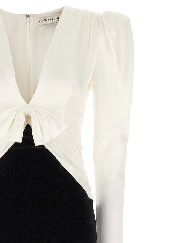 The Best Shops ALESSANDRA RICH: イブニングドレス - イブニングドレス - 白