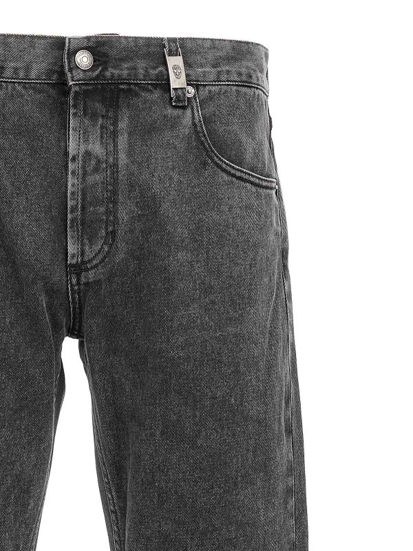 The Best Shops ALEXANDER MCQUEEN: bootcut jeans - Metal Plate Jeans