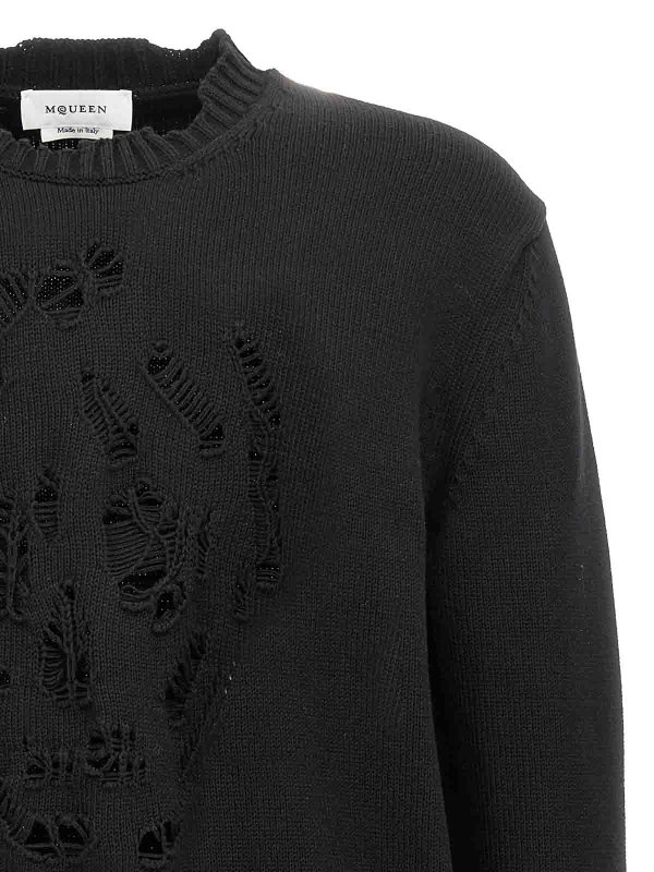 The Best Shops ALEXANDER MCQUEEN: crew necks - Skull Sweater