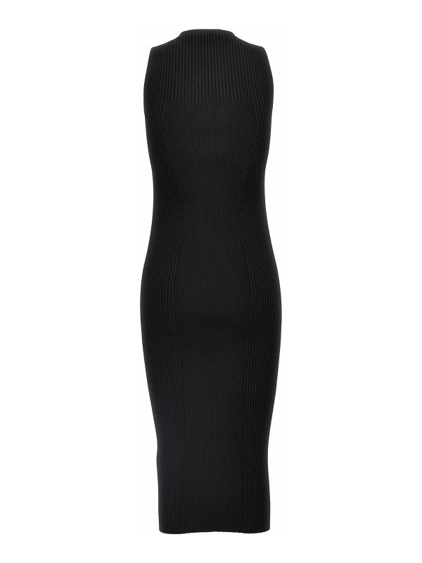 ALEXANDER MCQUEEN: maxi dresses online - Ribbed Knit Dress