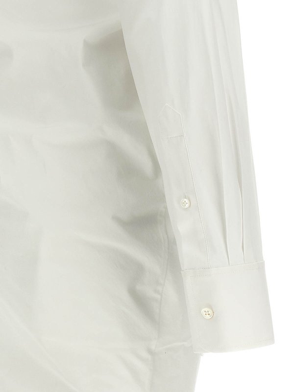 Alexander Wang Asymmetrical Shirt Dress - White | 1WC4246704100 Alexander Wang Asymmetrical Shirt Dress - White | 1WC4246704100