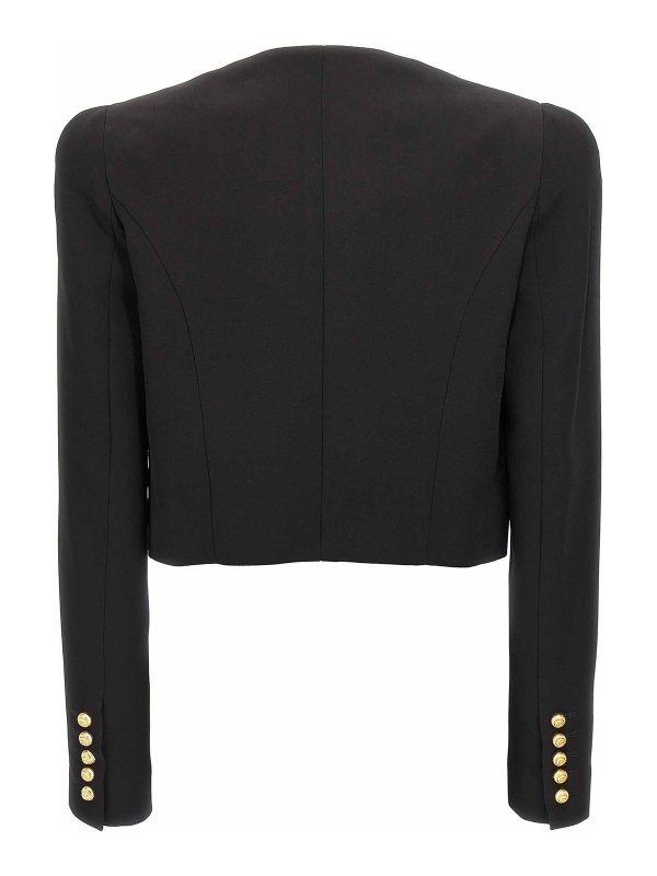 Balmain: giacche casual online - Giacca corta con bottoni